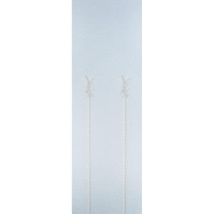 Villa Palm Panel Blue 5013880 by Schumacher Designer Wallpaper