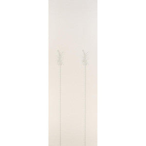Villa Palm Panel White/Ivory 5013881 by Schumacher Designer Wallpaper