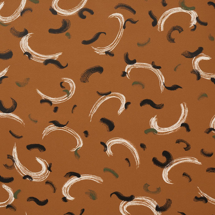 Brushmark Gold 5013960 by Schumacher Designer Wallpaper David Kaihoi 27.0" - Swanky Fabrics -