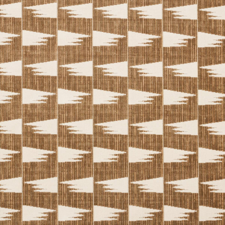 Tutsi Neutral 71224 by Schumacher Designer Fabric David Kaihoi 4.25" - Swanky Fabrics -