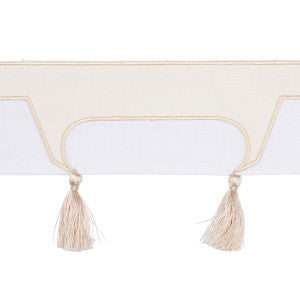 Pagoda Ivory 81760 by Schumacher Designer Trim