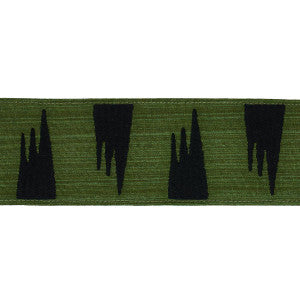 Tutsi Green 81782 by Schumacher Designer Trim