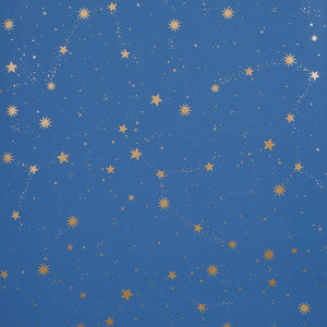 Scattered Stars Night 5014141 by Schumacher Designer Wallpaper