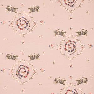 Reptilia Muted Pink 5014192 by Schumacher Designer Wallpaper
