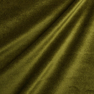Sumptuous Silk Wool Velvet Verde 81892 by Schumacher Designer Fabric