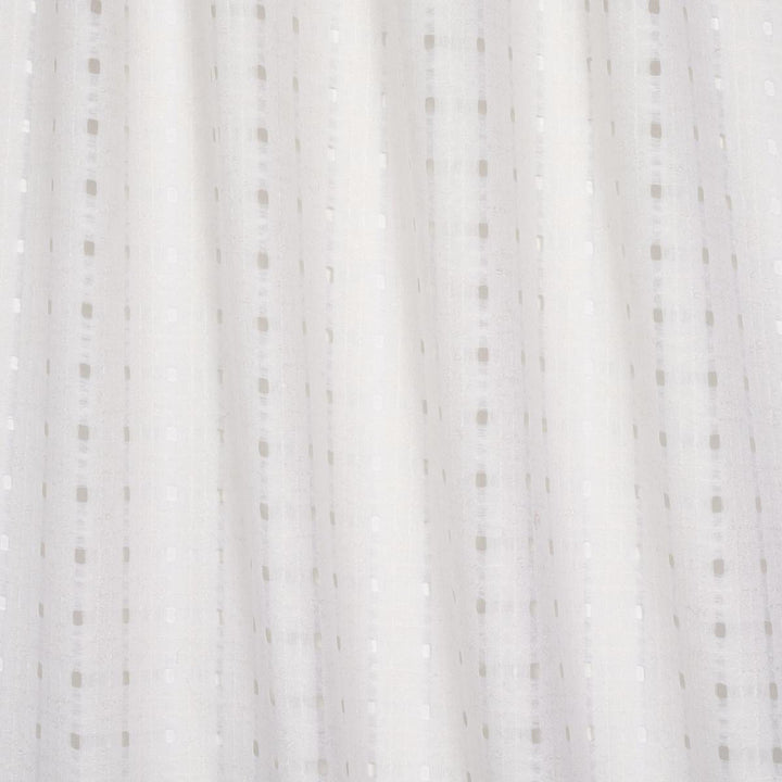 Henri Wool Mohair Sheer Ivory 81950 by Schumacher Designer Fabric Patterson Flynn 1.75" - Swanky Fabrics -