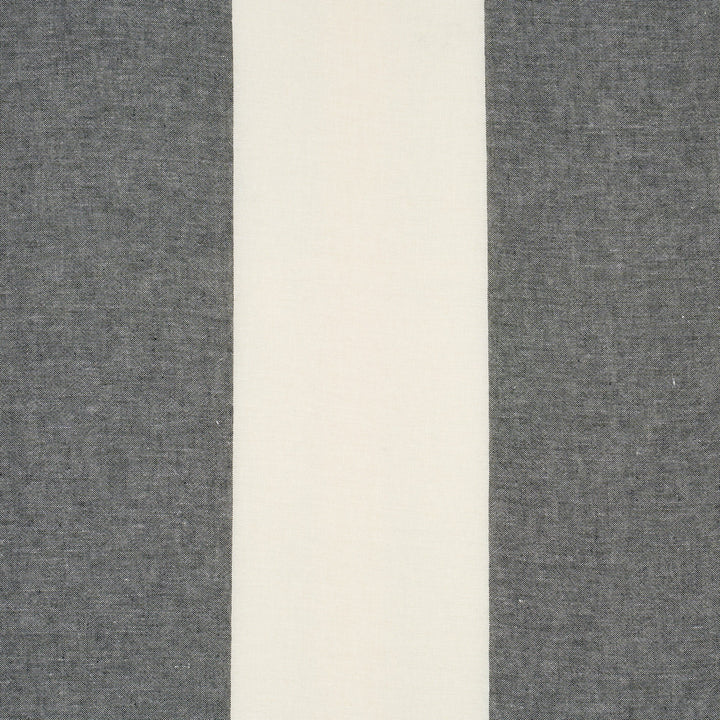 Vista Linen Stripe Casement Carbon And White 67944 by Schumacher Fabric Schumacher Fabric Vista Linen Stripe Casement Carbon And White 67944Fabric LINEN 100% </p><p>Repeat: H: HORZ. 22" (56CM), V: 122 - Fabric Carolina -