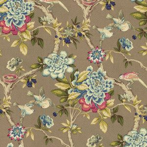Mudan Jewel 680142 by Waverly Designer Fabric