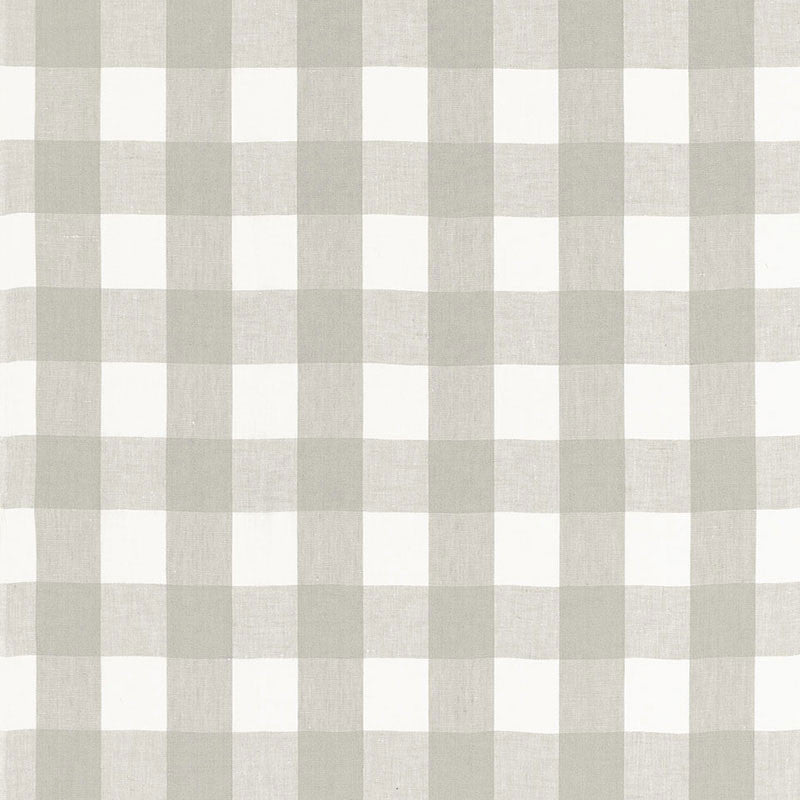 Key West Check Zinc 68018 by Schumacher Designer Fabric CALYPSO PLAIDS & CHECKS LINEN 100% INDIA MARTINDALE 8,000 </p><p>Repeat: Horizontal: 4 1/8" (10CM) and Vertical: 4 1/8" (10CM) 54 - Swanky Fabrics -