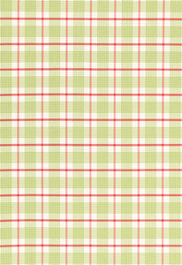 St. Lucia Plaid Lime 68020 by Schumacher Designer Fabric