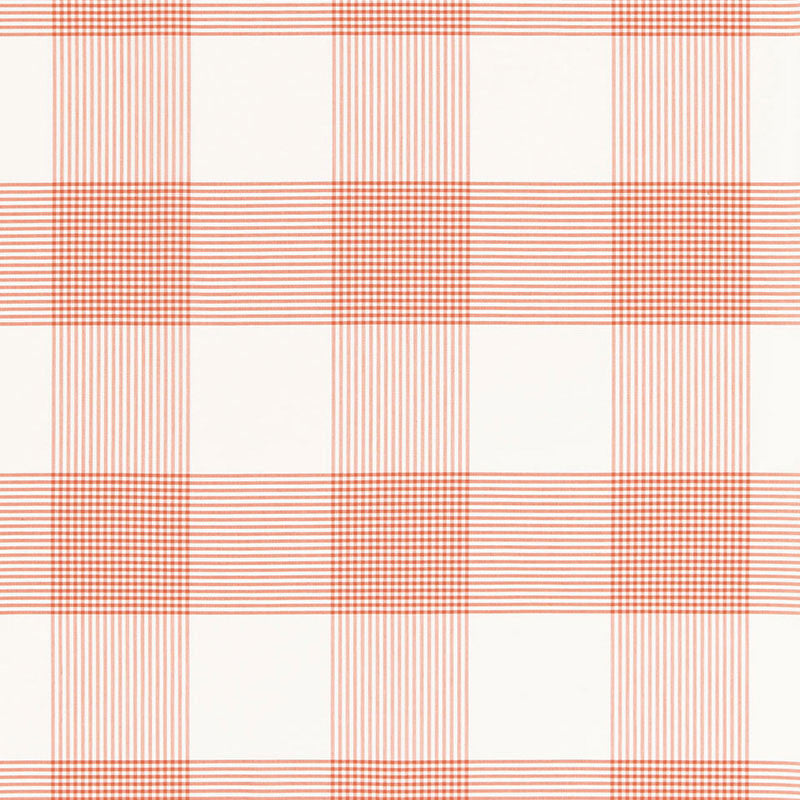 Antigua Plaid Orange 68033 by Schumacher Designer Fabric CALYPSO PLAIDS & CHECKS COTTON 100% INDIA MARTINDALE 5,000 </p><p>Repeat: Horizontal: 8 7/8" (23CM) and Vertical: 8 7/8" (23CM) 53.5 - Swanky Fabrics -