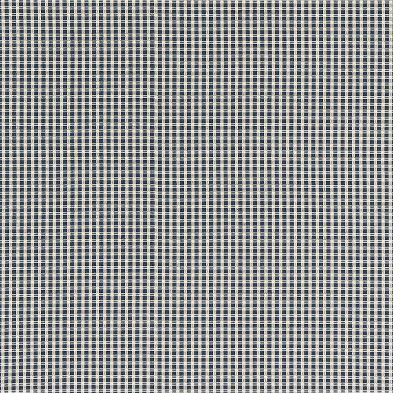 Aruba Check Navy 68040 by Schumacher Designer Fabric CALYPSO PLAIDS & CHECKS See Sample INDIA HEAVY DUTY </p><p>Repeat: Horizontal: 3/8" (1CM) and Vertical: 3/8" (1CM) 53" WIDE (135CM) - Swanky Fabrics -