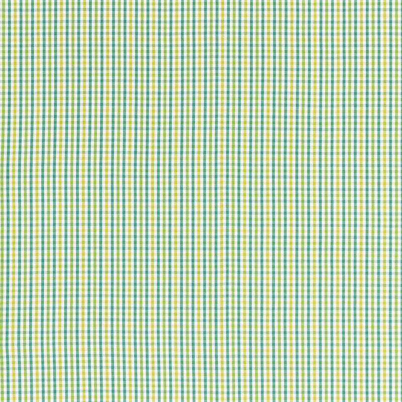 Bahama Check Lagoon 68050 by Schumacher Designer Fabric CALYPSO PLAIDS & CHECKS COTTON 100% INDIA MARTINDALE 10,000 </p><p>Repeat: Horizontal: 1 3/8" (3CM) and Vertical: 1 3/8" (3CM) 54.25 - Swanky Fabrics -