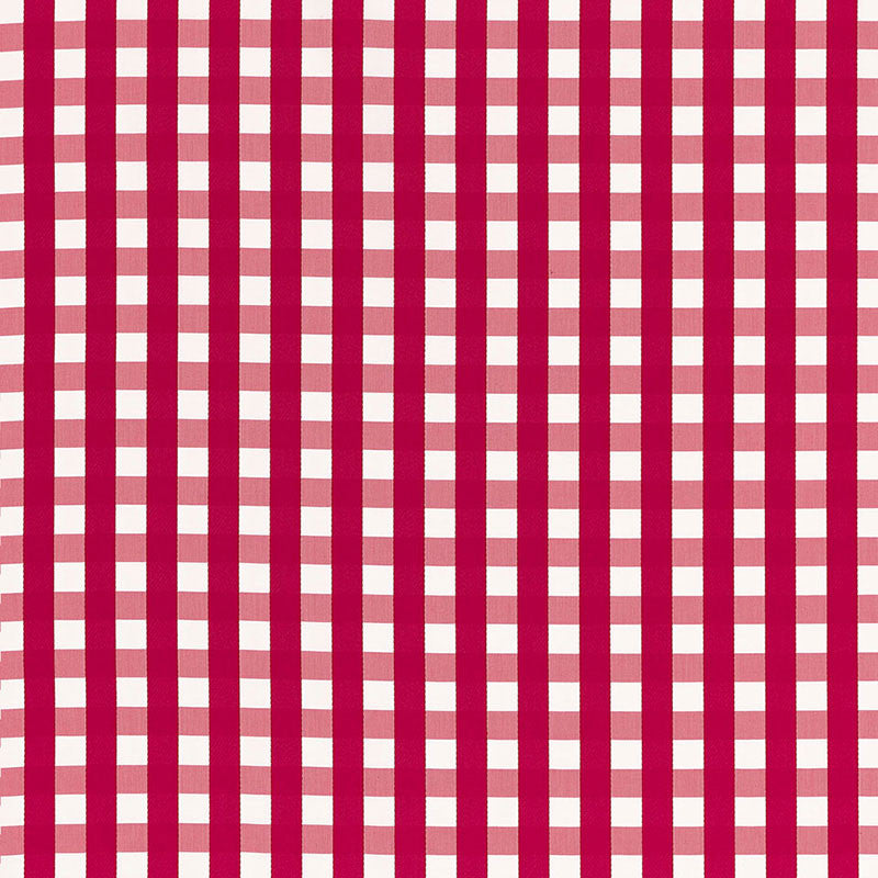 Bermuda Check Azalea 68062 by Schumacher Designer Fabric CALYPSO PLAIDS & CHECKS COTTON 100% INDIA MARTINDALE 8,000 </p><p>Repeat: Horizontal: 1 3/4" (4CM) and Vertical: 1 5/8" (4CM) 53.125 - Swanky Fabrics -