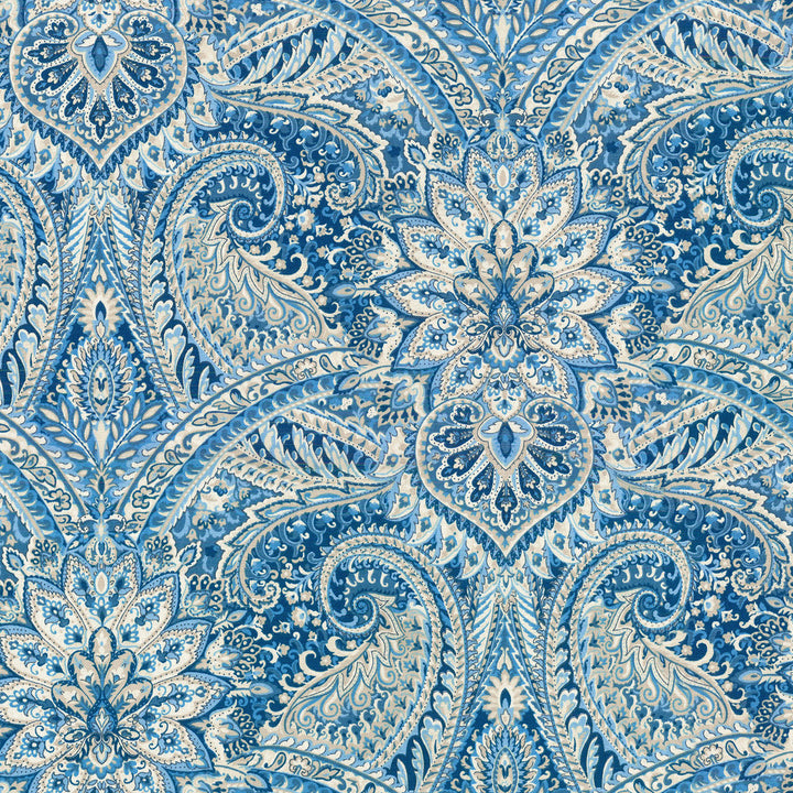 Swept Away Porcelain 681171 by Waverly Designer Fabric - 80% POLYESTER 20% LINEN 51000 Horizontal: 9 and Vertical: 18 54 - Swanky Fabrics -