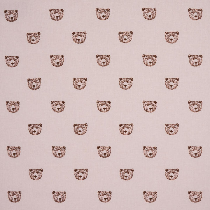 Bear High Performance Print Blush 180471 by Schumacher Designer Fabric Marie-Chantal 5.38" - Swanky Fabrics -