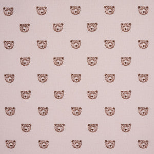 Bear High Performance Print Blush 180471 by Schumacher Designer Fabric