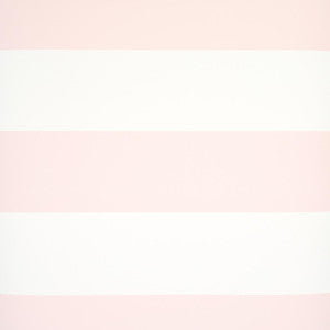 Baxter Stripe Blush 5008524 by Schumacher Designer Wallpaper