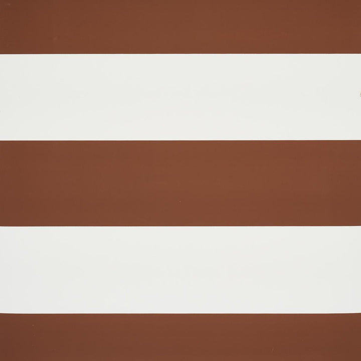 Baxter Stripe Brown 5008527 by Schumacher Designer Wallpaper Full Bloom - Swanky Fabrics -