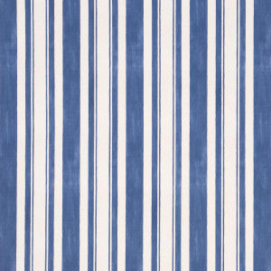 Villa Stripe Navy 5009925 by Schumacher Designer Wallpaper