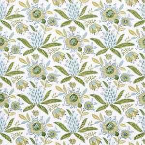 Lafayette Botanical Moss 5013751 by Schumacher Designer Wallpaper