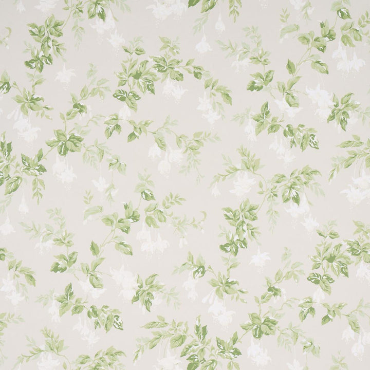 Garden Gate Soft Neutral 5013871 by Schumacher Designer Wallpaper Full Bloom 13.5" - Swanky Fabrics -
