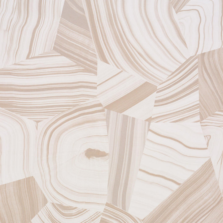 Agate Slice Light Neutral 5013892 by Schumacher Designer Wallpaper Miles Redd 27.0" - Swanky Fabrics -