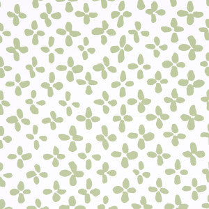 Emerson Green On Ivory 5013942 by Schumacher Designer Wallpaper