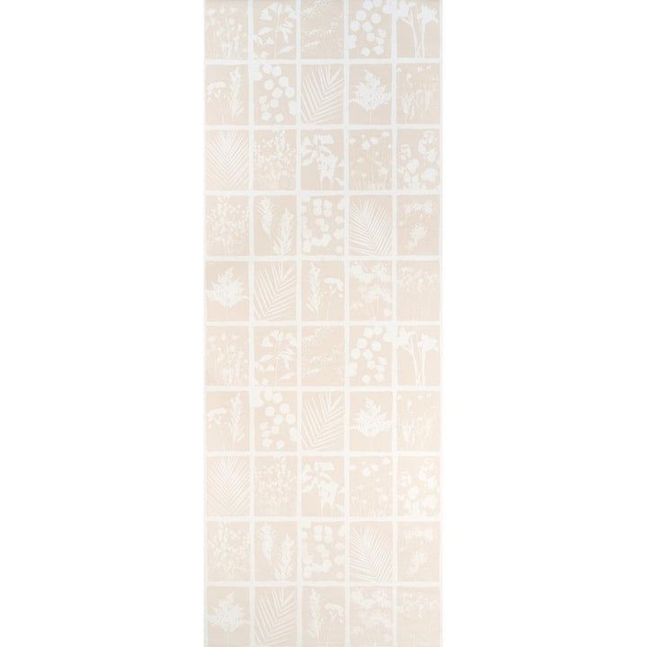 Cyanotype Panel Natural 5013971 by Schumacher Designer Wallpaper Panels Collection 54.0" - Swanky Fabrics -