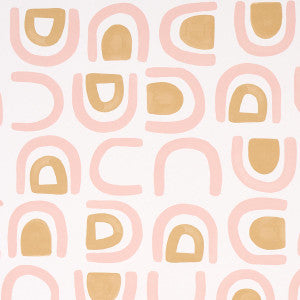 Threshold Salt & Ochre 5014012 by Schumacher Designer Wallpaper