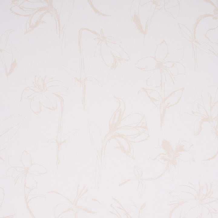 Close Your Eyes And Remember Light Neutral 5014081 by Schumacher Designer Wallpaper Hera Ford 27.0" - Swanky Fabrics -