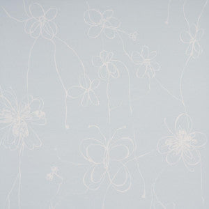 Come Back As A Flower Mineral 5014091 by Schumacher Designer Wallpaper