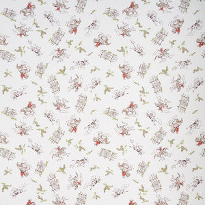 Wild West Cream 5014120 by Schumacher Designer Wallpaper