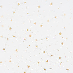 Scattered Stars Ivory 5014140 by Schumacher Designer Wallpaper