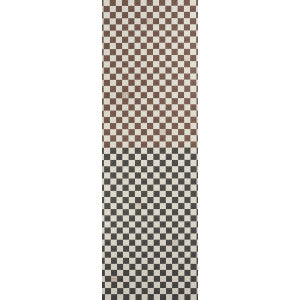 Gambit Panel Cocoa & Charcoal 5014263 by Schumacher Designer Wallpaper