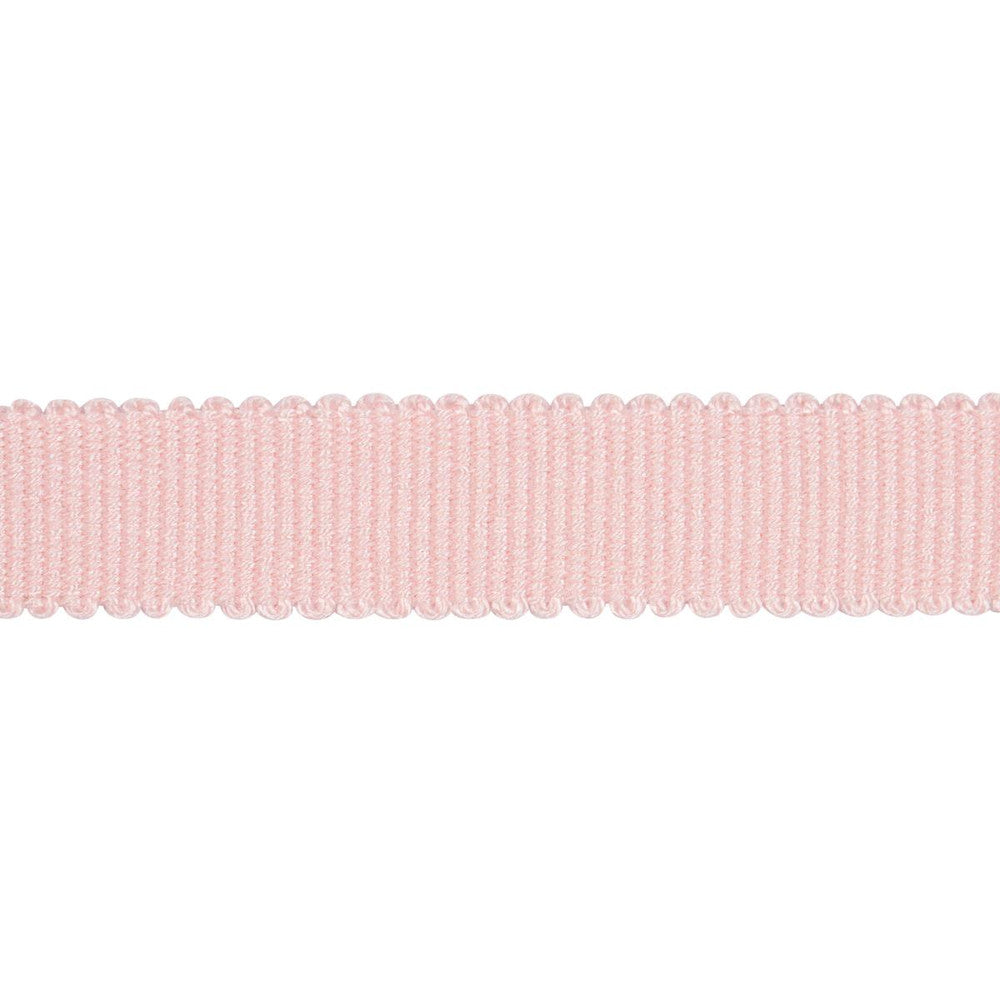 Harry Cotton Gimp Tape Pink 74827 by Schumacher Designer Trim Marie-Chantal - Swanky Fabrics -
