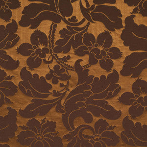 Dandridge Damask Apollo Bronze 81461 by Schumacher Designer Fabric