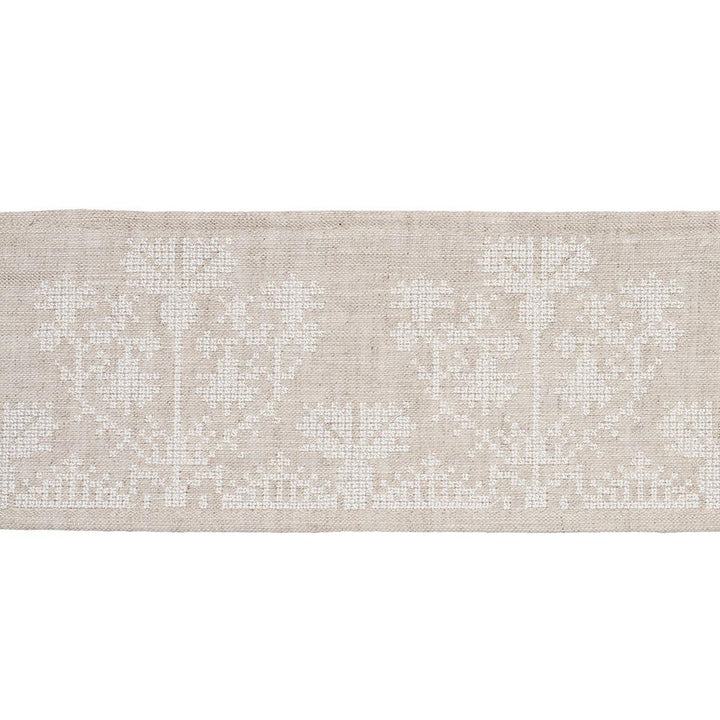 Custis Embroidered Tape Shell 81662 by Schumacher Designer Trim Williamsburg - Swanky Fabrics -