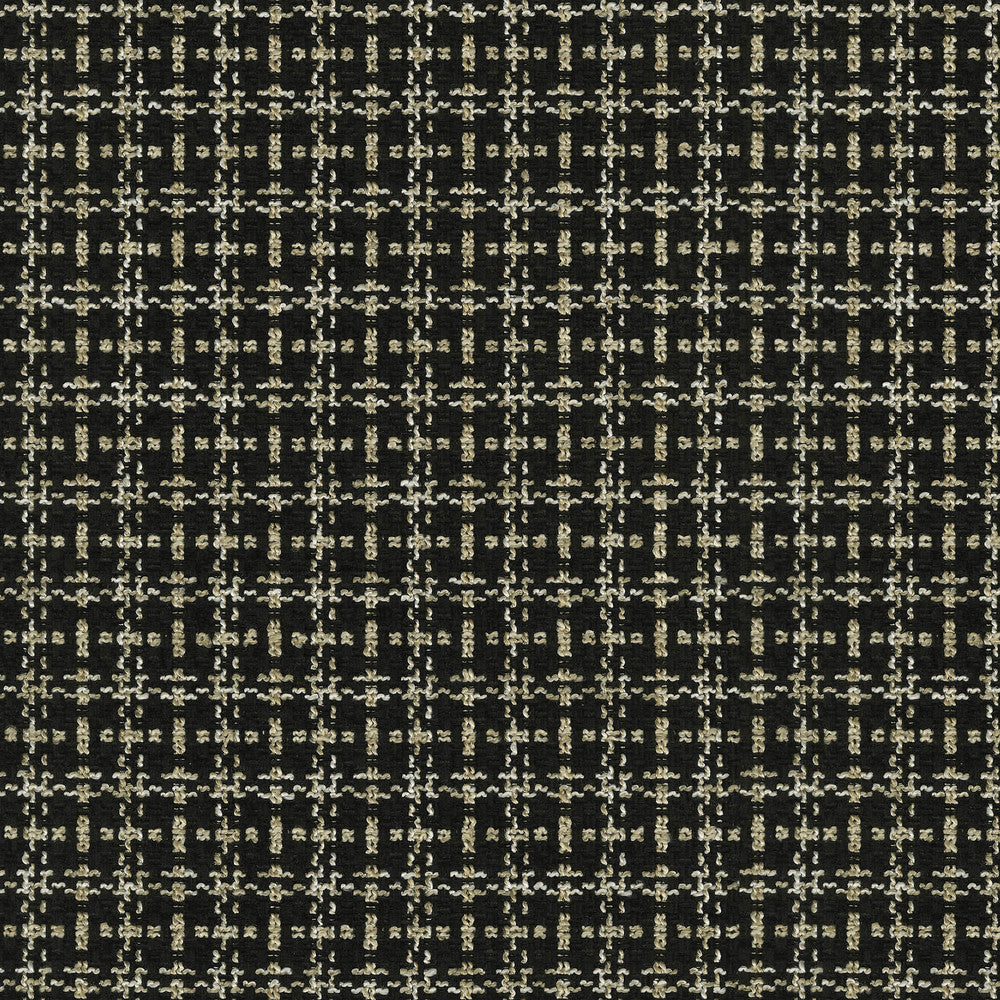 Full Effect Ebony 682450 by WAVERLY Designer Fabric - 100% polyester India 51000 Horizontal: 1.37 and Vertical: 1.37 54  - Swanky Fabrics -