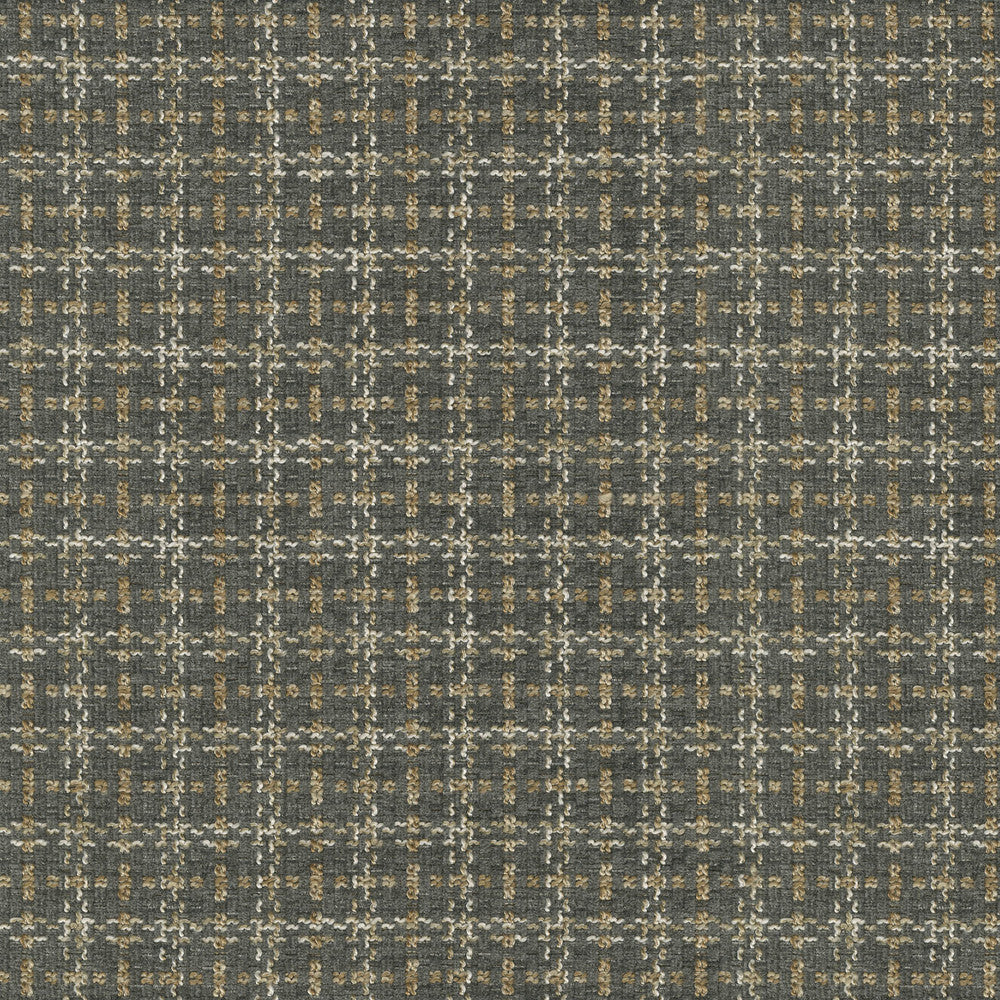 Full Effect Graphite 682451 by WAVERLY Designer Fabric - 100% polyester India 51000 Horizontal: 1.37 and Vertical: 1.37 54  - Swanky Fabrics -