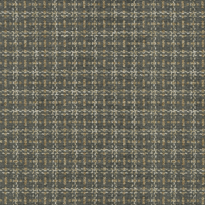 Full Effect Graphite 682451 by WAVERLY Designer Fabric - 100% polyester India 51000 Horizontal: 1.37 and Vertical: 1.37 54  - Swanky Fabrics -