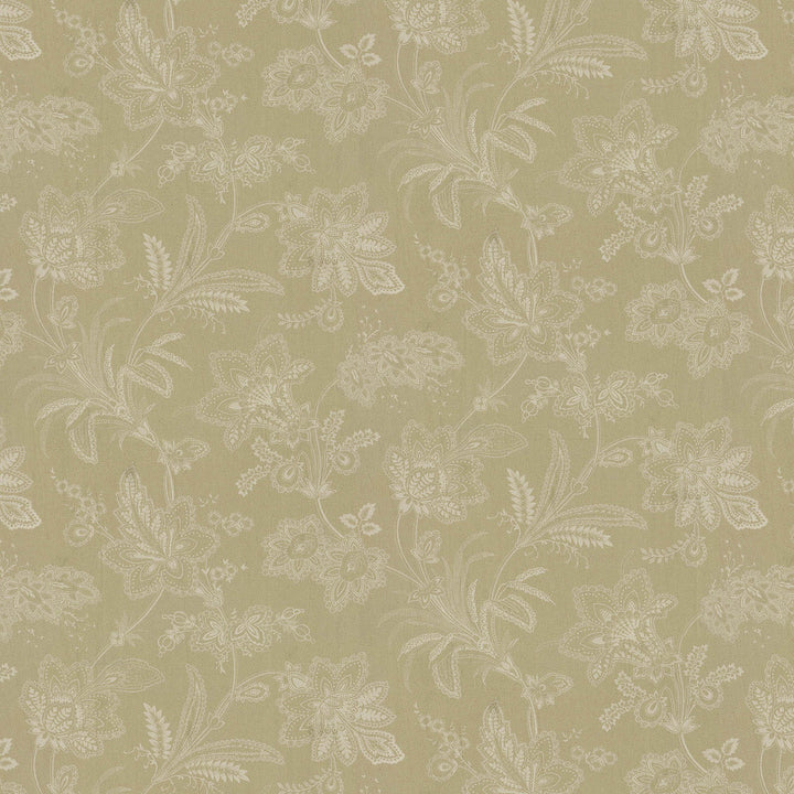 Follow The Trail Flax 682461 by WAVERLY Designer Fabric - 100% cotton, washed China 15000 Horizontal: 13.5 and Vertical: 18 54  - Swanky Fabrics -