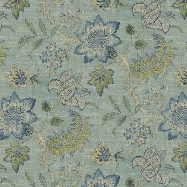 Zuma Moonstone 682491 by VILLA D'ASCOLI Designer Fabric - 75% cotton, 25% linen Pakistan 15000 Horizontal: 13.5 and Vertical: 25.25 54  - Swanky Fabrics -