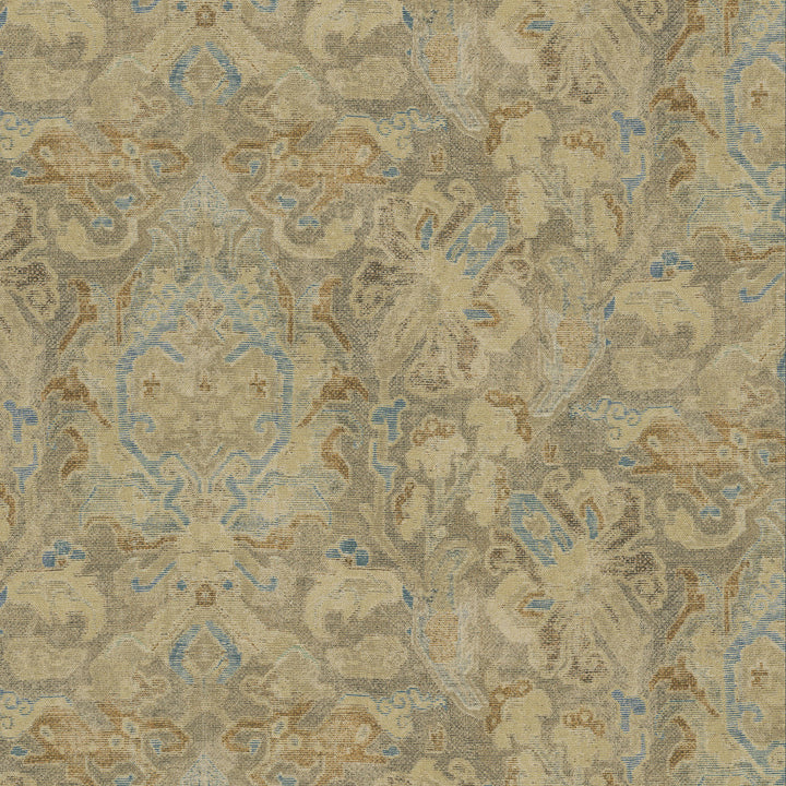 Carpet Bag Chutney 682511 by WAVERLY Designer Fabric - 80% cotton, 20% linen China 51000 Horizontal: 13.5 and Vertical: 12.62 54  - Swanky Fabrics -