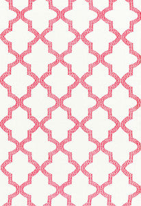 Tangier Embroidery Peony 68340 by Schumacher Designer Fabric