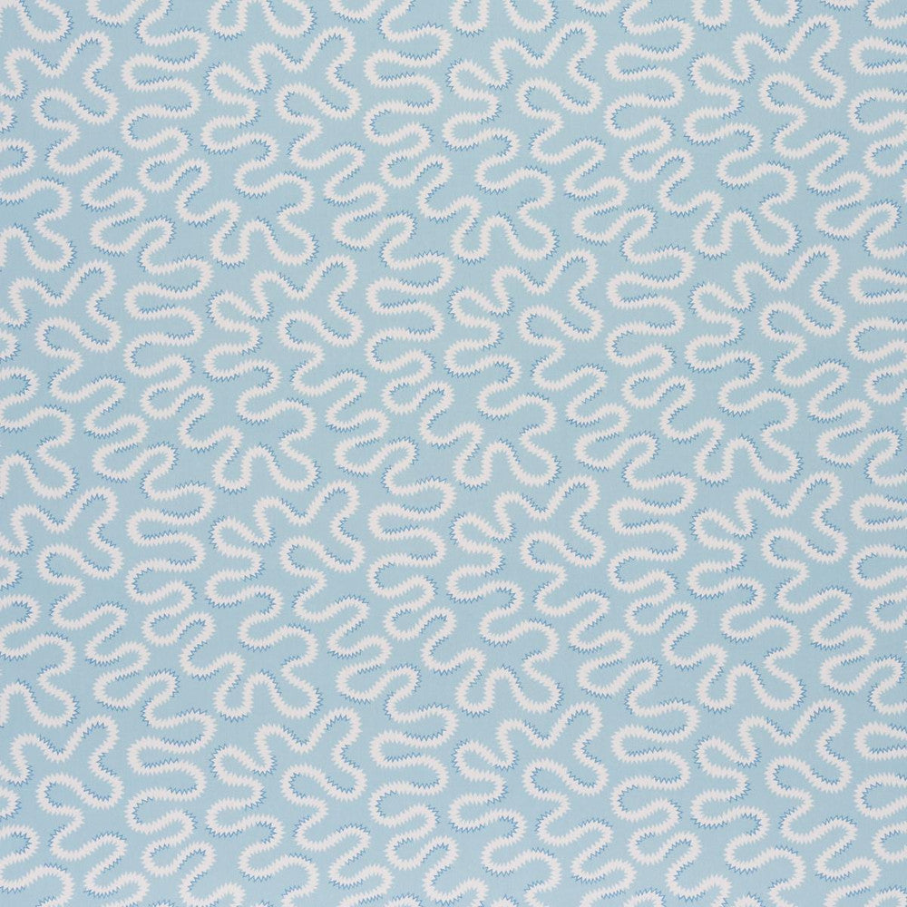 Zoelie Aqua 180550 by Schumacher Designer Fabric New Traditional: Provenal - Swanky Fabrics -