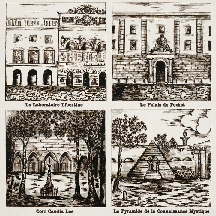 Architecturra Newsprint 5014270 by Schumacher Designer Wallpaper Johnson Hartig 25.5" - Swanky Fabrics -