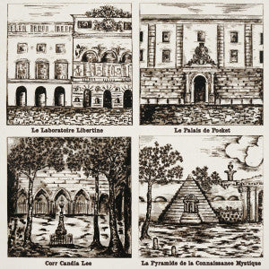 Architecturra Newsprint 5014270 by Schumacher Designer Wallpaper