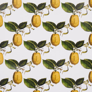 Le Citron Ivory 5014280 by Schumacher Designer Wallpaper