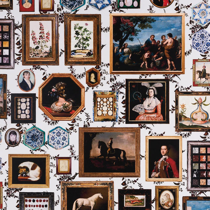 Le Grand Tour Floral 5014290 by Schumacher Designer Wallpaper Johnson Hartig 54.0" - Swanky Fabrics -